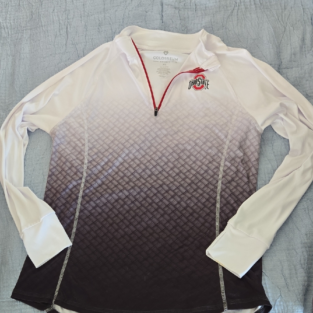 Colosseum Gradient Long Sleeve OSU Ohip State Quarter-Zip